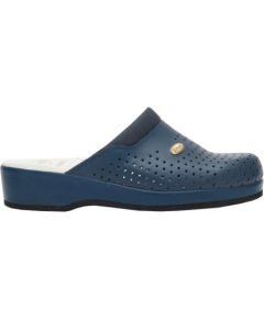 Mobilex Scholl Clog Backguard - unisex clogs navy blue, size 40