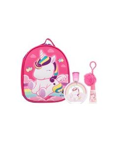 Fragrances For Children Eau My Unicorn Gift Set EDT 100ml, Lip Gloss 7ml, Keychain and Cosmetic Bag 100ml