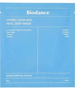 Biodance Hydro Cera-Nol Real Deep Mask - Hloubková maska pro intenzivní hydrataci 34 g 34ml