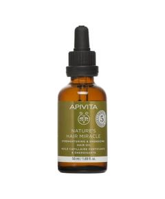 Apivita Nature’s Hair Miracle Strengthening & Energizing Hair Oil - Přírodní olej na vlasy 50ml
