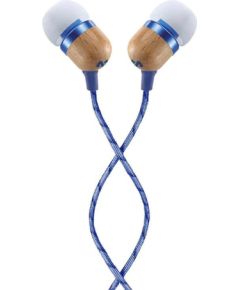 Marley   Smile Jamaica Earbuds, In-Ear, Wired, Microphone, Denim
