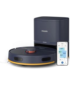 PHILIPS HomeRun 2000. sērijas Putekļsūcējs robots ar mazgāšanas funkciju, tumši zils - XU2100/15