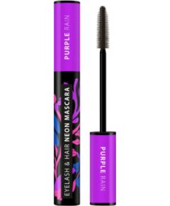Dermacol Eyelash & Hair Neon Mascara Purple Rain - Řasenka 9 ml 0ml