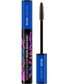 Dermacol Eyelash & Hair Neon Mascara Blue Lagoon - Řasenka 9 ml 0ml