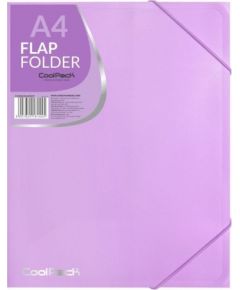 Coolpack flap folder PP, A4, pastel purple