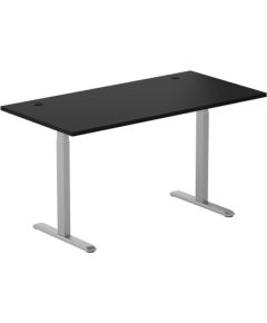 Регулируемый по высоте стол Up Up Bjorn Gray, Table top L Black