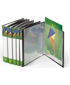 Folder with sleeves Forpus (60) A4, Black