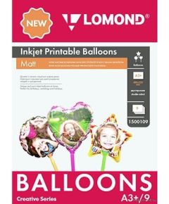 Lomond Inkjet Printable Baloons A3+, 9 sheets (Ball/Heart/Star) double sided