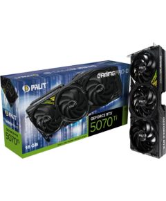 Graphics Card PALIT NVIDIA GeForce RTX 5070 Ti 16 GB GDDR7 256 bit PCIE 5.0 16x GPU 2295 MHz Triple slot Fansink NE7507T019T2-GB2031U