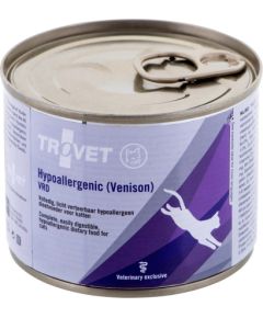 TROVET Hypoallergenic VRD with venison - wet cat food - 200g