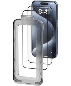 Vention KUKTCA-10 tempered glass for iPhone 15 + applicator