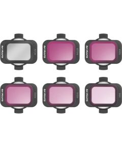 Set of 6 filters Sunnylife MCUV, ND8/16/34/64/128 for DJI Avata 2