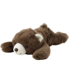 Leantoys Pluszowa Maskotka Przytulanka Leżący Niedźwiedź Brązowy 30cm LEAN Toys