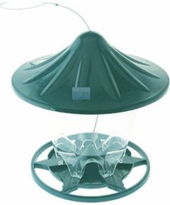 Greenmill KARMNIK Z DASZKIEM PLASTIKOWY ZIELONY SZEROKOŚĆ 18,8cm WYSOKOŚĆ 23,5cm
