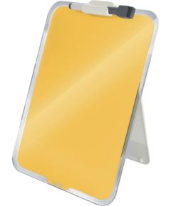 Leitz Szklana tabliczka na biurko Leitz Cosy, żółty 39470019