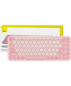 Baseus K01A Wireless Tri-Mode Keyboard Baby Pink