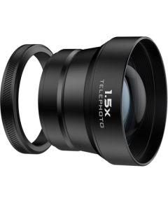 Freewell telephoto lens for FUJI X1000VI/X100V 1.5x (black)