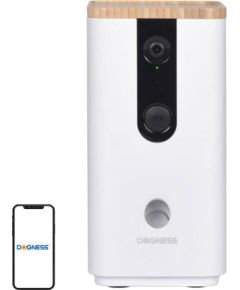Smart snack feeder with camera T03 Dogness (White)