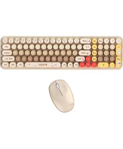 Mofii MOFI Baby Bear Wireless Keyboard + Mouse Set (beige)