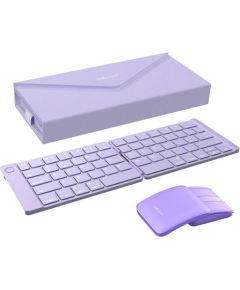 Set Wireless foldable Keyboard Delux KF10 and mouse MF10PRO