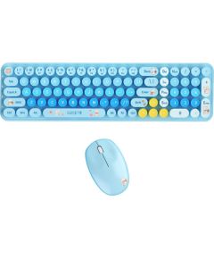 Mofii MOFI Baby Bear Wireless Keyboard + Mouse Set (blue)