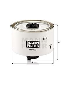 Mann-filter Degvielas filtrs WK 8022 X
