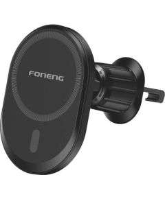 Foneng CP105 car grille mount with 15W inductive charging (Black)