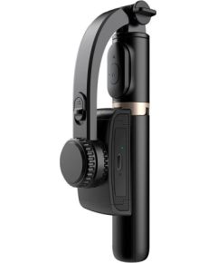 Gimbal/stand with light APEXEL Q08d (black)