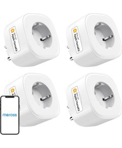 Meross MSS210HKQUA-EU (HomeKIt) smart socket (four-pack)