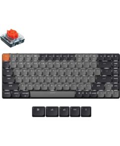 Keychron K3 LED Red Switch Wireless Low Profile Keyboard (Gray) [K3X-A1].