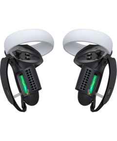 Kiwidesign Controller Grip with Battery Door Kiwi Design Q1 PRO-2.2 for Meta Quest 2 Black