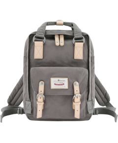Himawari 188L gray 14'' laptop backpack