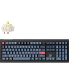 Keychron V6 Max RGB - US Layout - Hot-Swappable Gateron Jupiter Brown Wireless Keyboard / V6M-D4