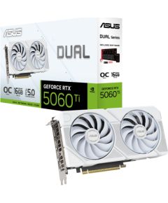 VGA PCIE16 RTX5060TI 16GB/DUAL-RTX5060TI-O16G-WHITE ASUS