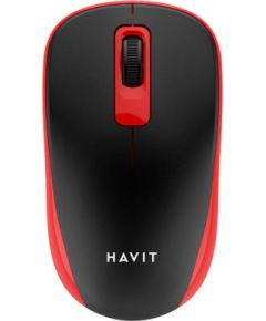 Universal wireless mouse Havit MS626GT (black&red)