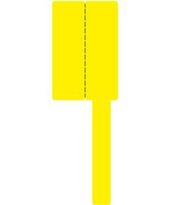 Thermal labels Niimbot stickers 25x38+40 mm - 90 pcs. Yellow