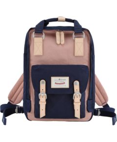 Himawari 188L 14'' laptop backpack (navy blue and pink)