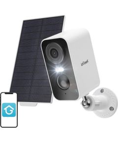 Wireless 3MP WiFi outdoor camera ieGeek ZS-GX3S white with solar panel