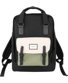 Himawari 1010 15.6'' laptop backpack (black-green)