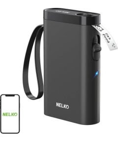 Nelko P21 thermal label printer (black)