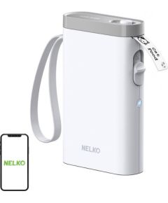Nelko P21 thermal label printer (white)