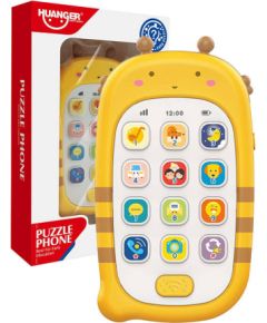 Huanger HE0536 toy phone with recording function (yellow)