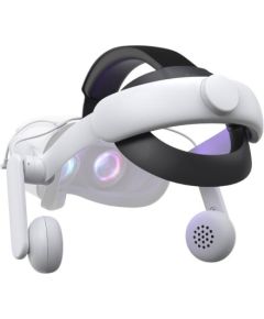 Kiwidesign Comfort Audio Head Strap Kiwi Design QA01 for Meta Quest 2 White