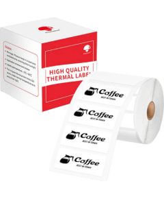 Phomemo sticker labels 15x30mm, 400 pcs. (white)