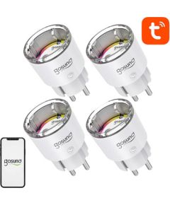 Gosund EP2 WiFi smart socket, 4 pieces (four-pack) 10A Tuya