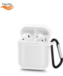 TakeMe Apple  Ultra-thin Soft Silicone protective case for AirPods White