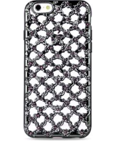 GreenGo Samsung  S7 G930 Flower Diamond TPU Black