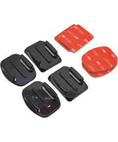 Set of Flat and curve adhesive mount Telesin 3M for GoPro (GP-BRK-004)