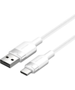 USB 2.0 A to USB-C 3A cable Vention CTNWF 1M (white)