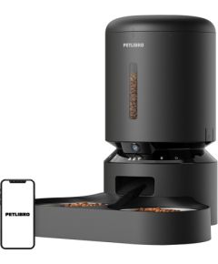 Petlibro Granary camera kama dispenser with double bowl, 5L (black)